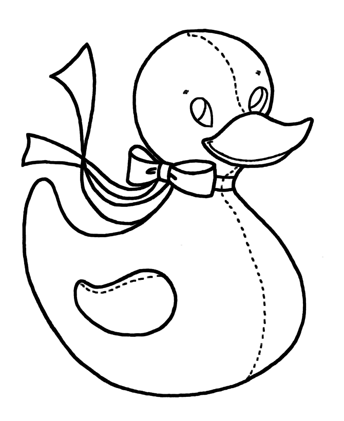 Cute Duck Toy Coloring Game Cute Duck Toy