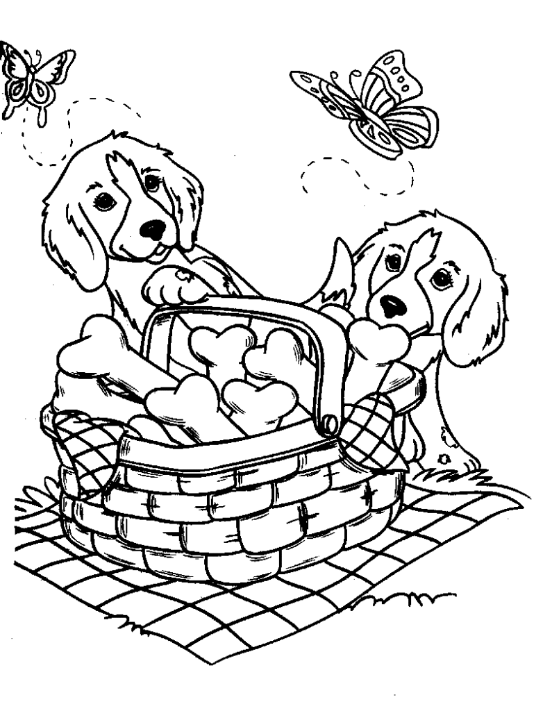 Cute Couple Puppies Coloring Game Cute Couple Puppies