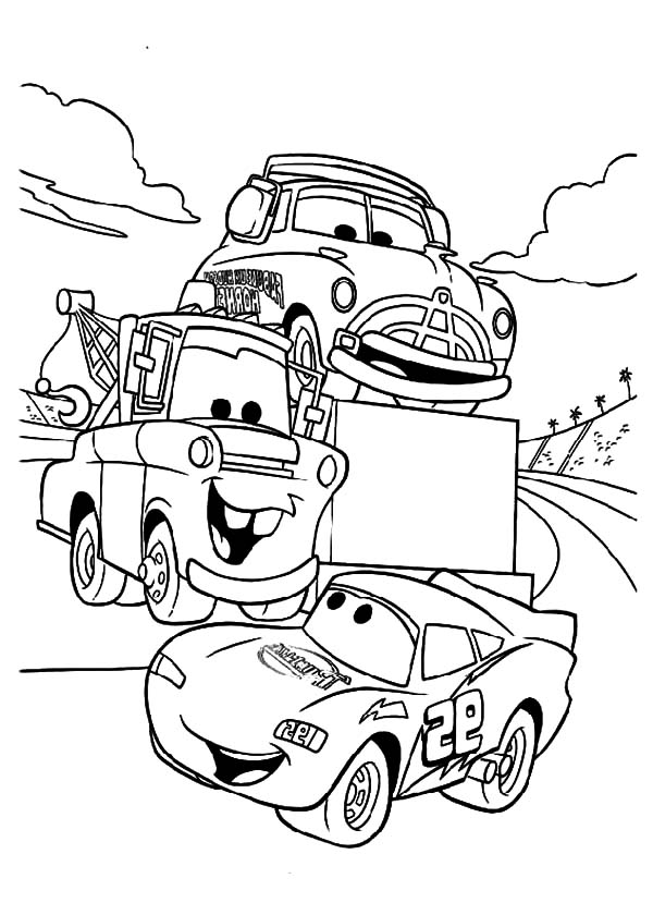 Matter Helping McQueen Coloring Game Matter Helping McQueen