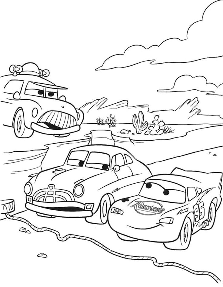 McQueen And Doc Hudson Ready To Race Again