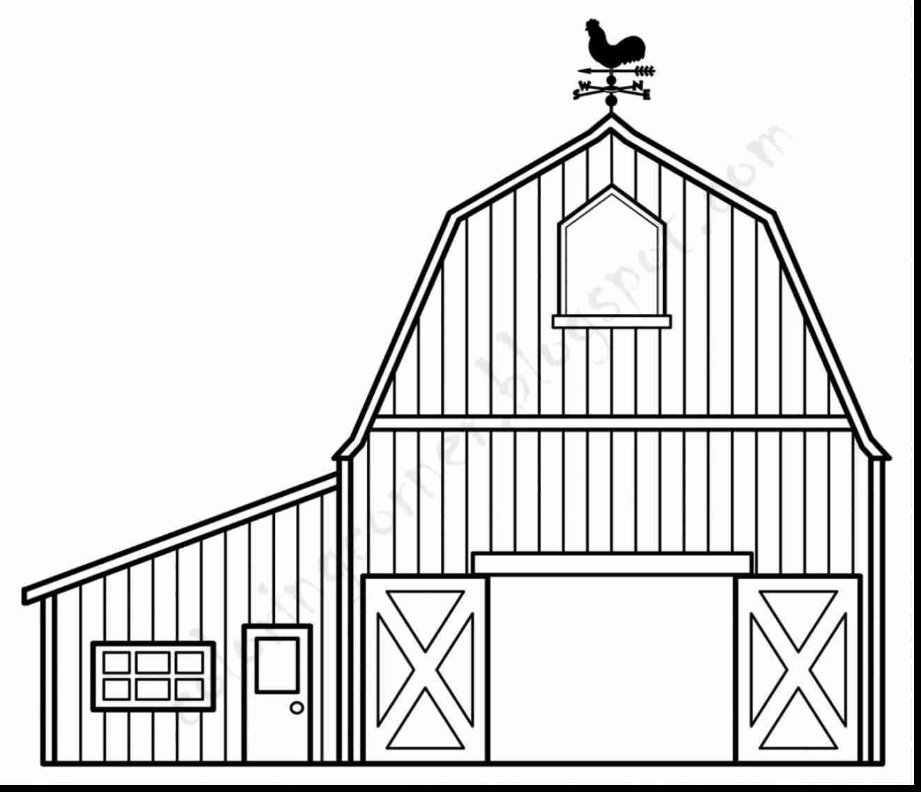 Classic Barn Coloring Game Classic Barn