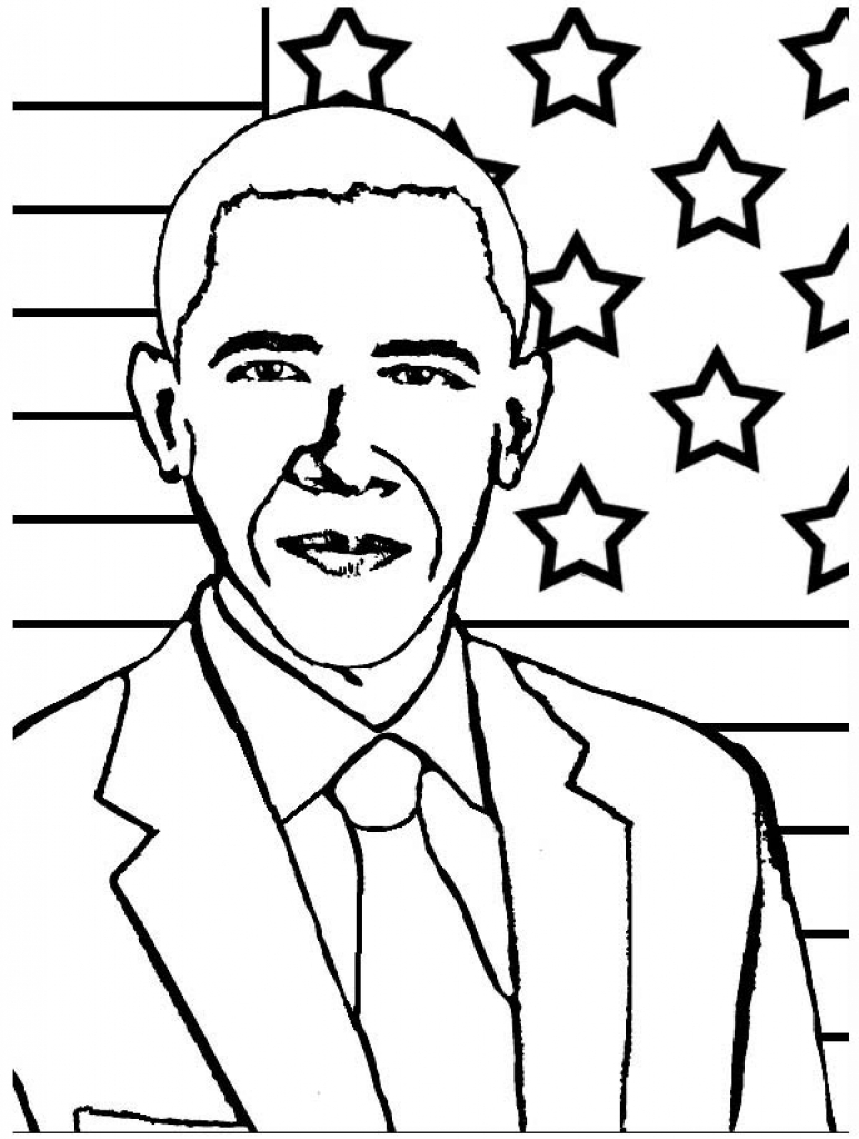 Obama The 44th President Coloring Game Obama The 44th President