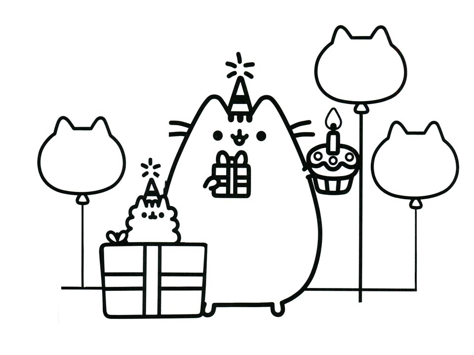 Happy Birthday Pusheen