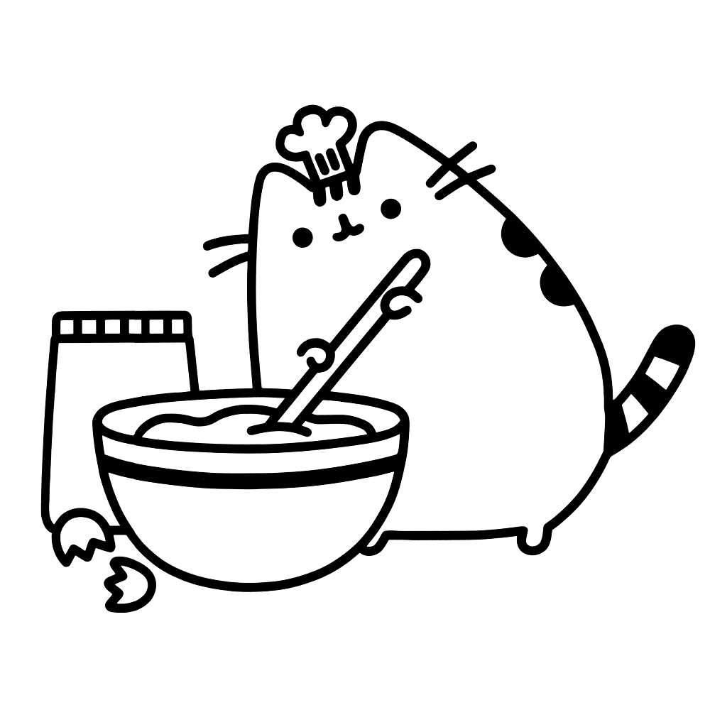 Pusheen Mix Baking Powder
