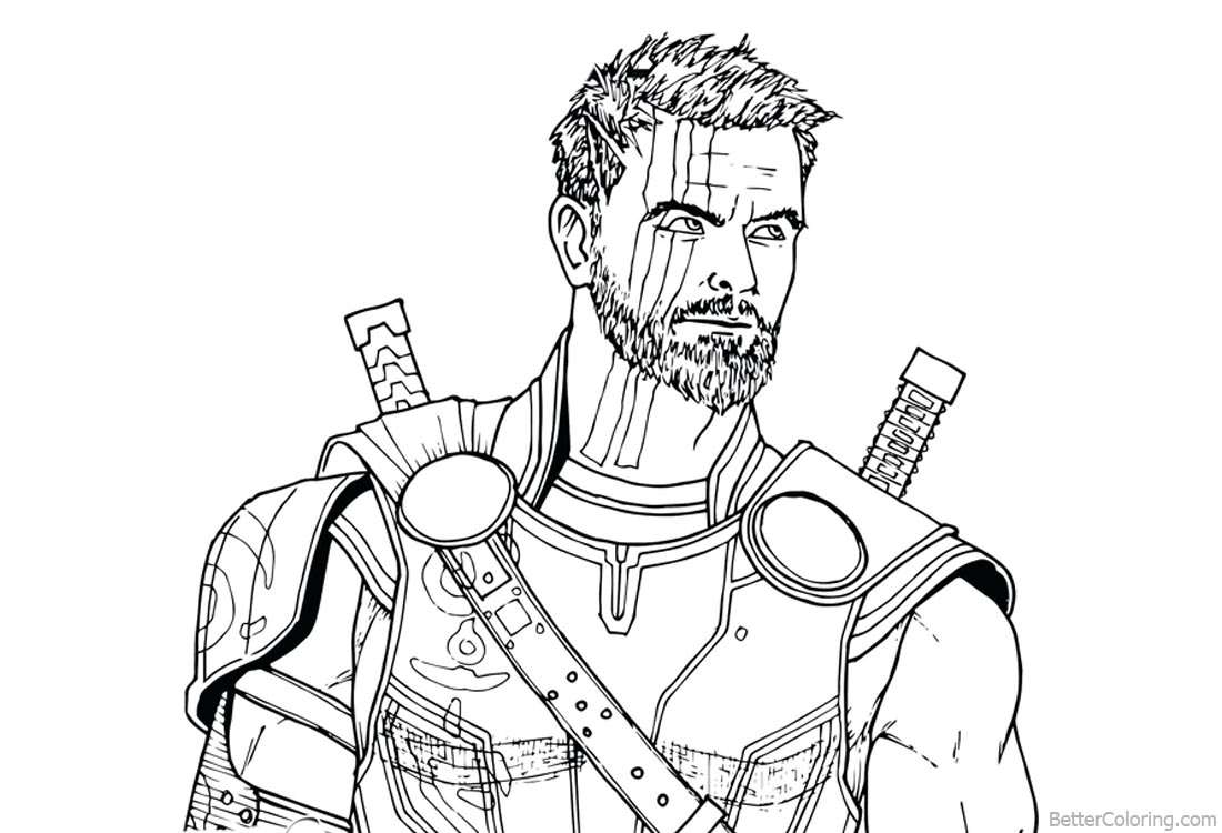 Awesome Thor Coloring Game Awesome Thor