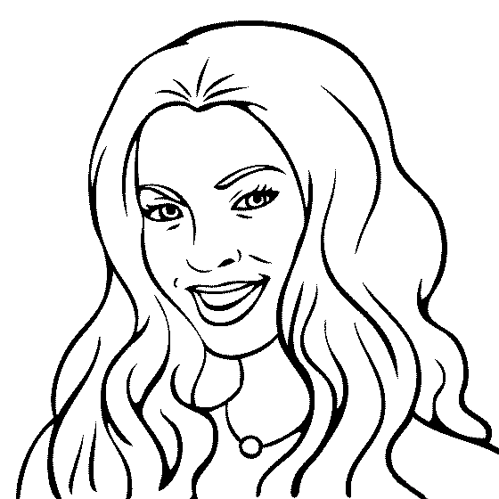 Beyonce Coloring Games - ColoringGames.Net