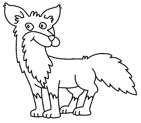 Normal Red Fox Coloring - Play Free Coloring Game Online