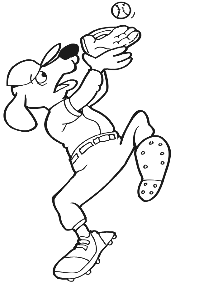 Dog Try To Catch The Ball Coloring Game Dog Try To Catch The Ball