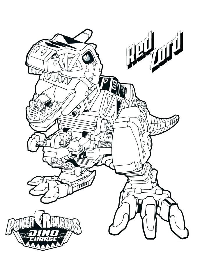 Cool Red Zord Coloring Game Cool Red Zord
