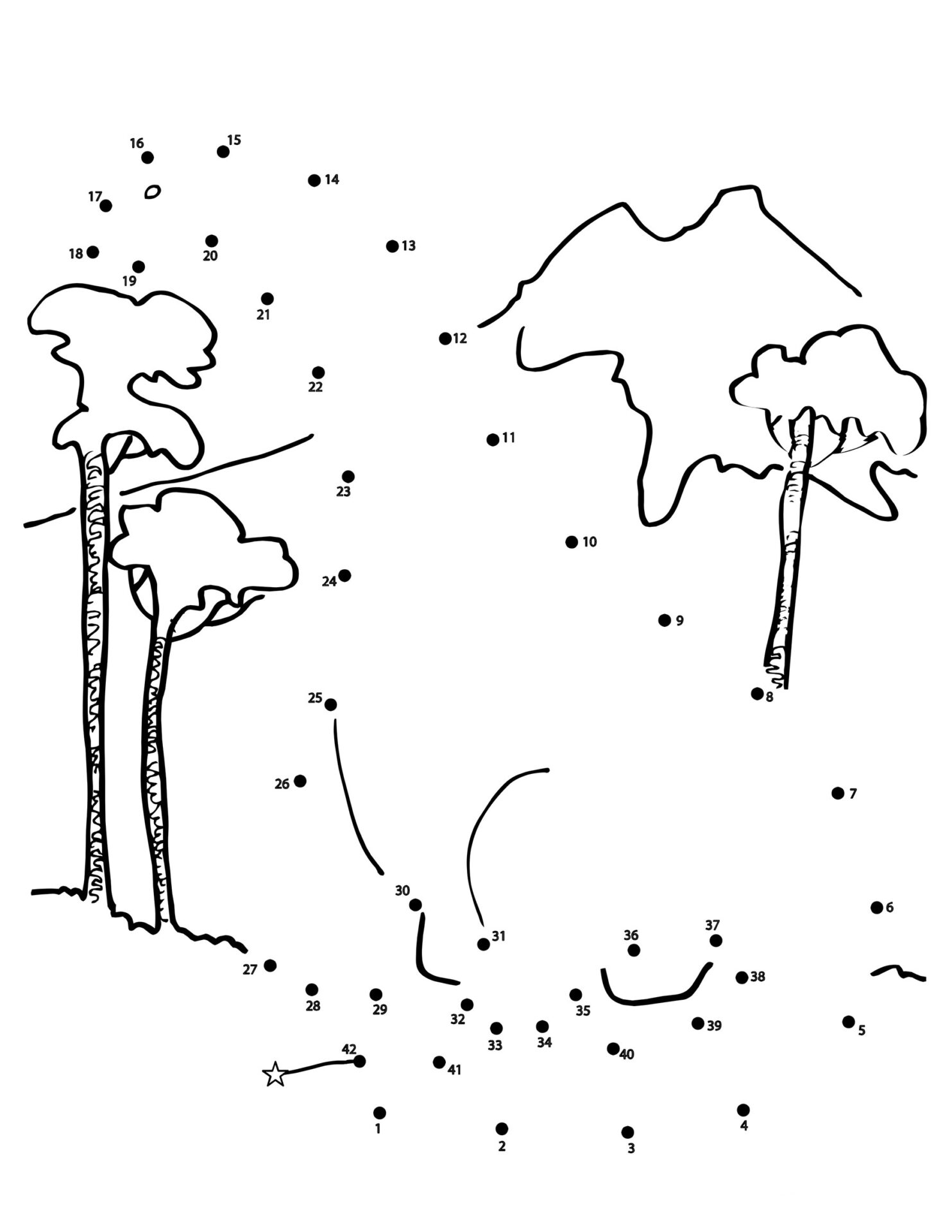 Dinosaur Dot To Dots