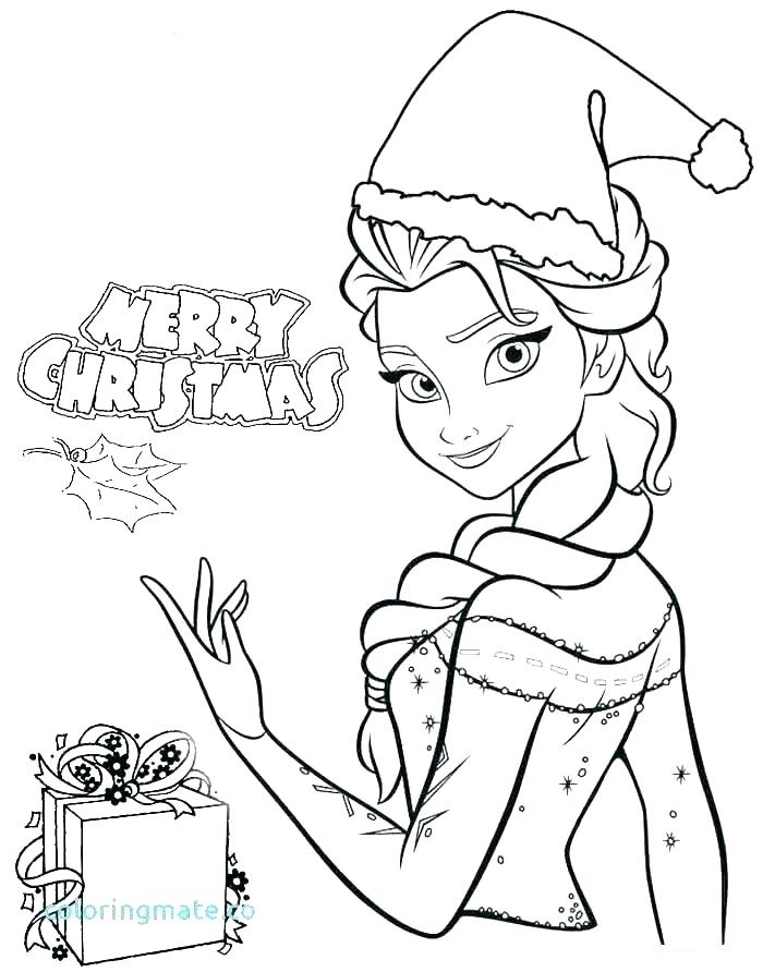 Merry Christmas With Elsa Coloring Game Merry Christmas With Elsa