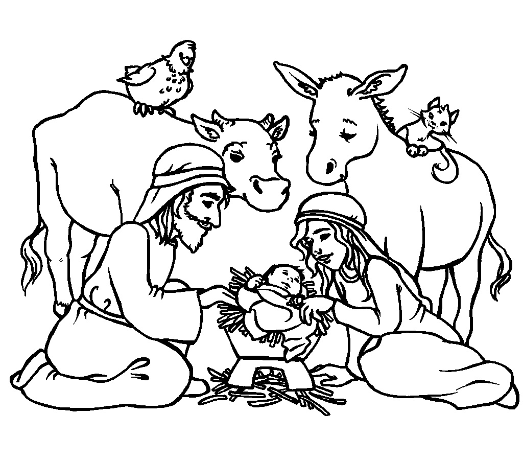 Jesus Was Born Coloring Game Jesus Was Born