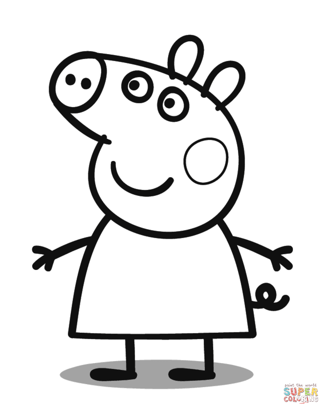 The Peppa Pig Coloring Game The Peppa Pig