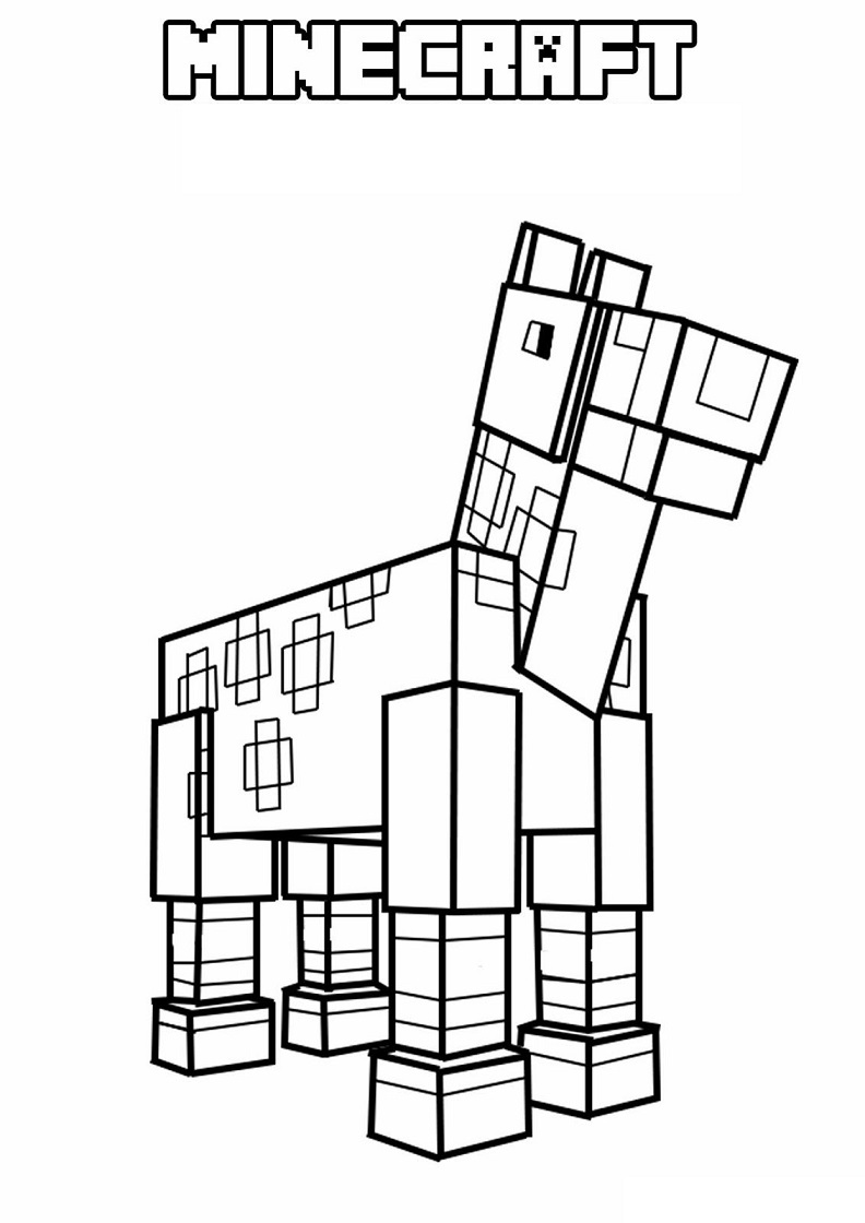Minecraft Coloring Games - ColoringGames.Net