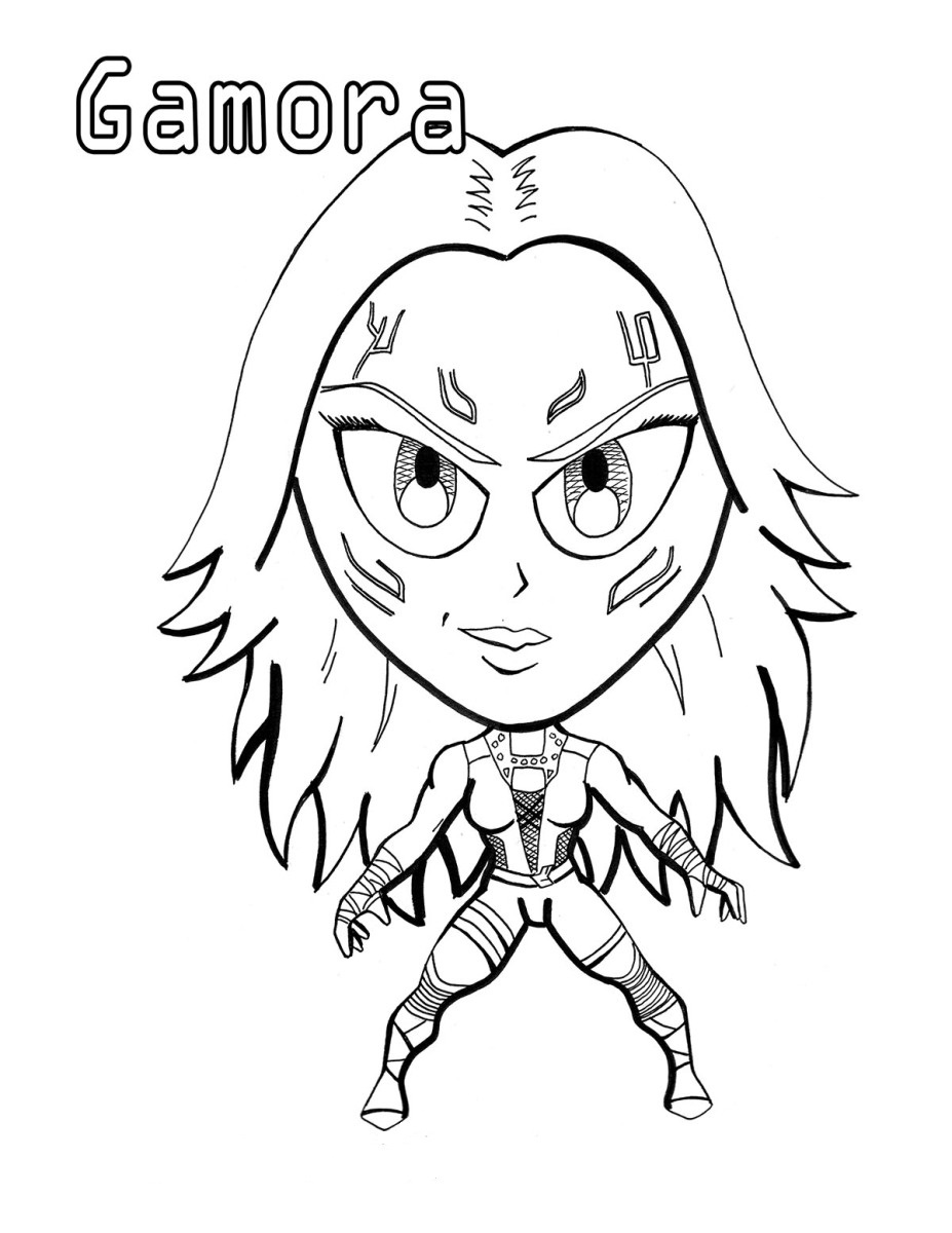 Chibi Gamora