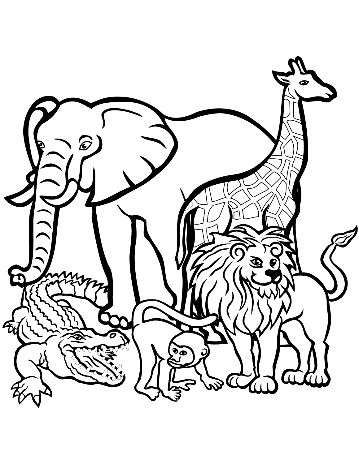 Animals Coloring Games