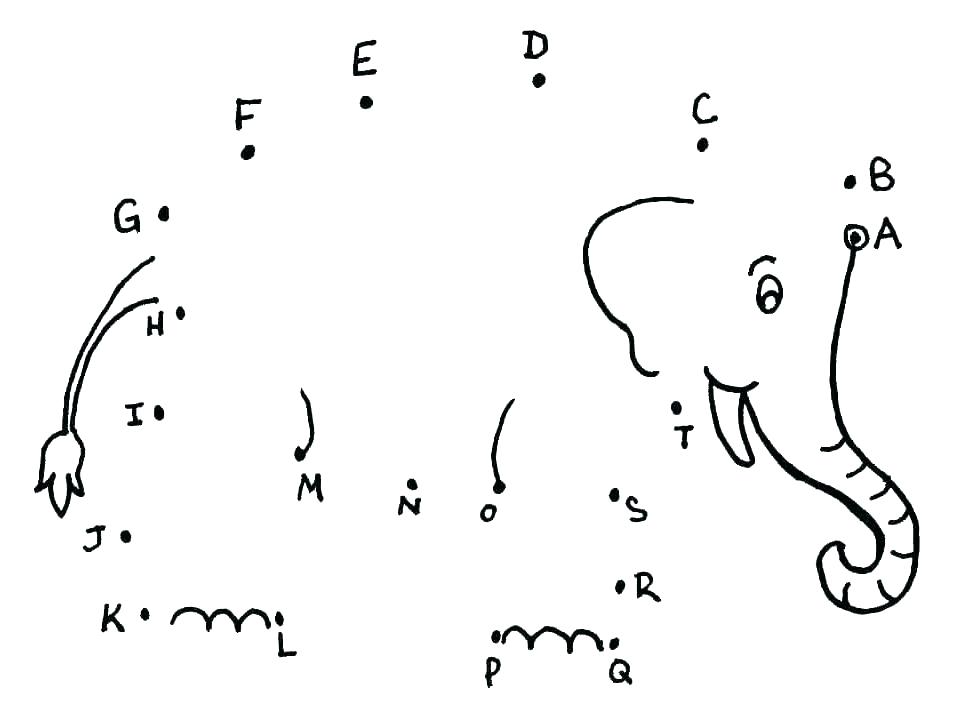 Elephant Dot To Dot