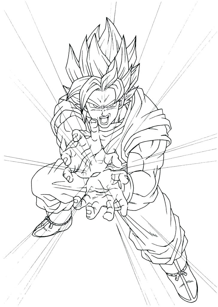 Goku With Kame Hame Ha Coloring Game Goku With Kame Hame Ha