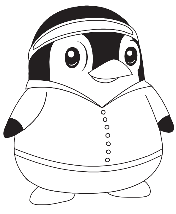 Penguin Coloring Games - ColoringGames.Net