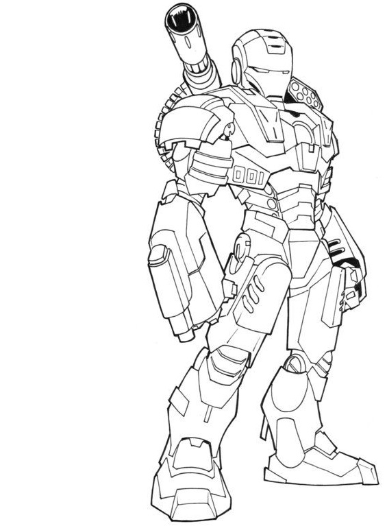Iron Man Coloring Games - ColoringGames.Net