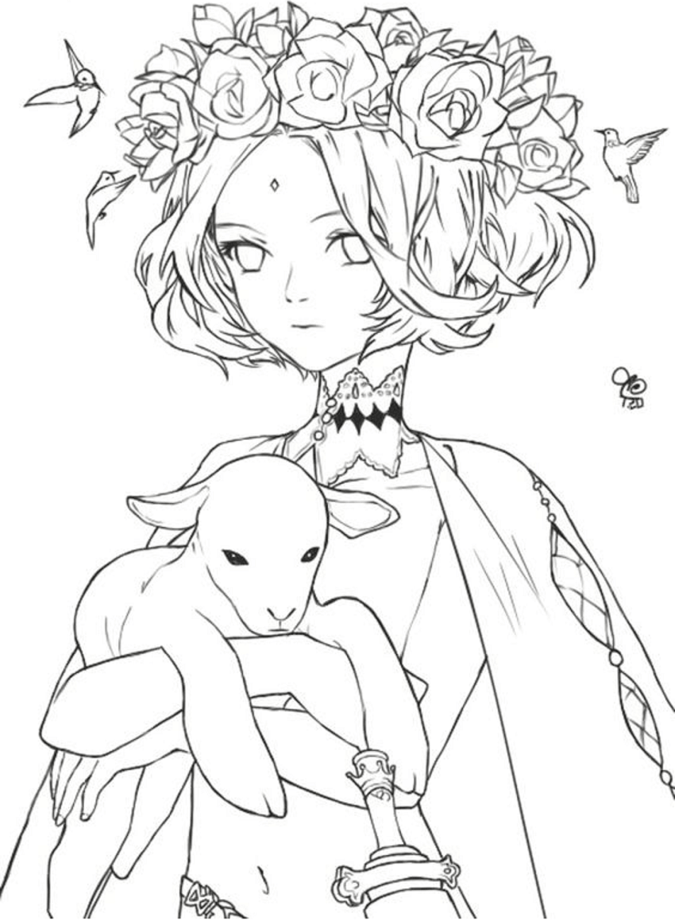 Anime Princess Coloring Games