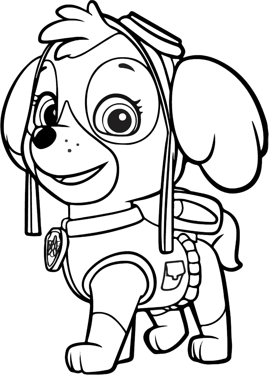 Paw Patrol Coloring Games - ColoringGames.Net