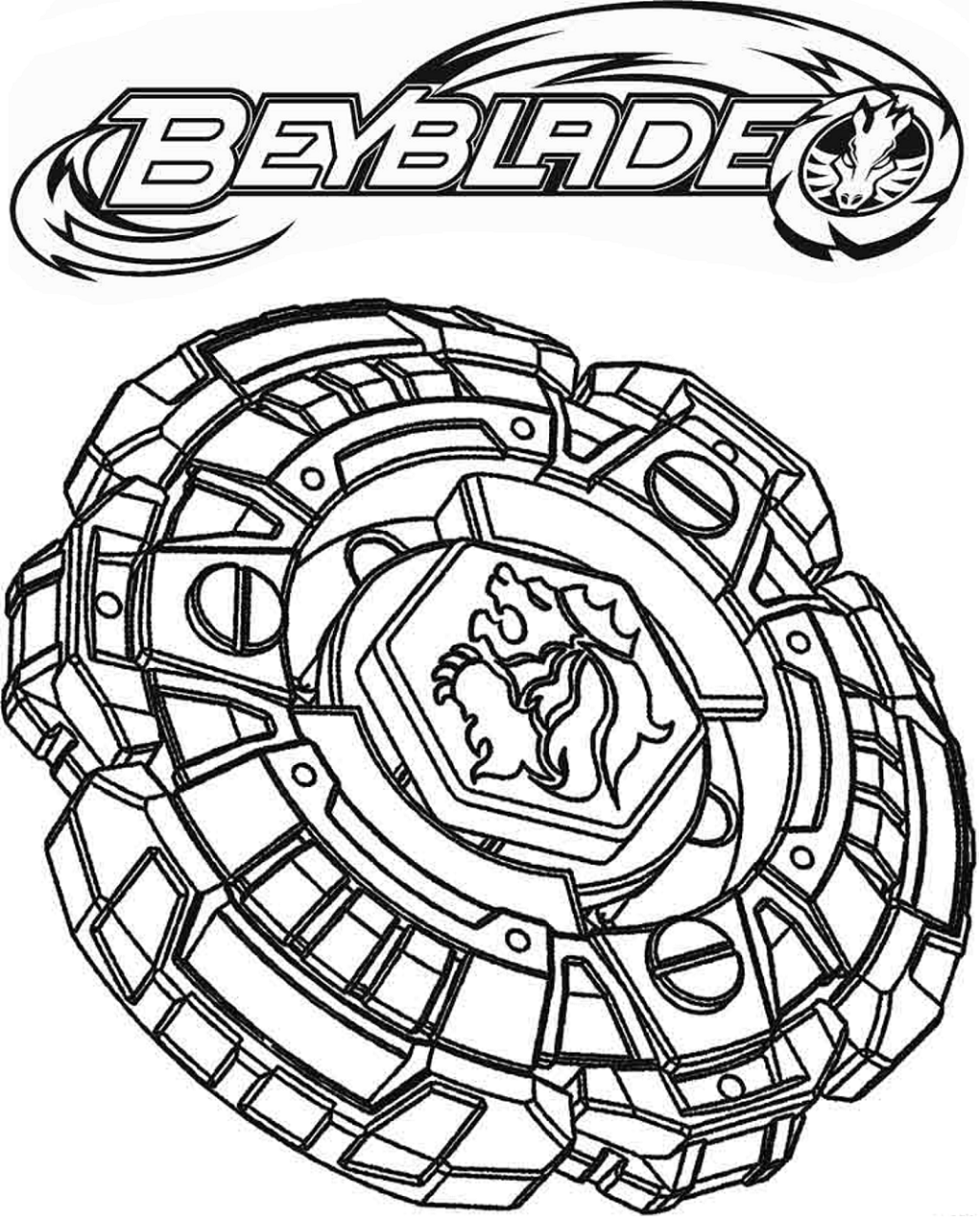 Beyblade Burst Coloring Games - ColoringGames.Net