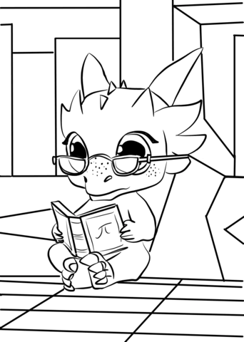 Nazboo Is Reading Book