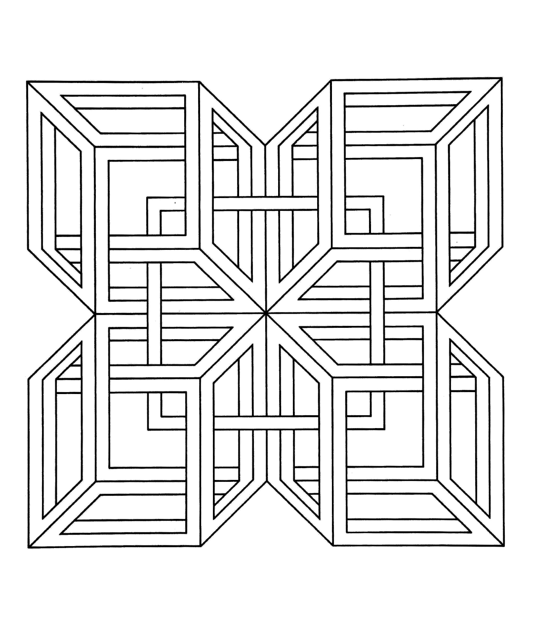 Complex Squares Geometric