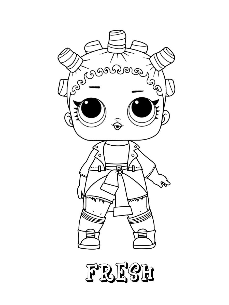 LOL Dolls Coloring Games - ColoringGames.Net