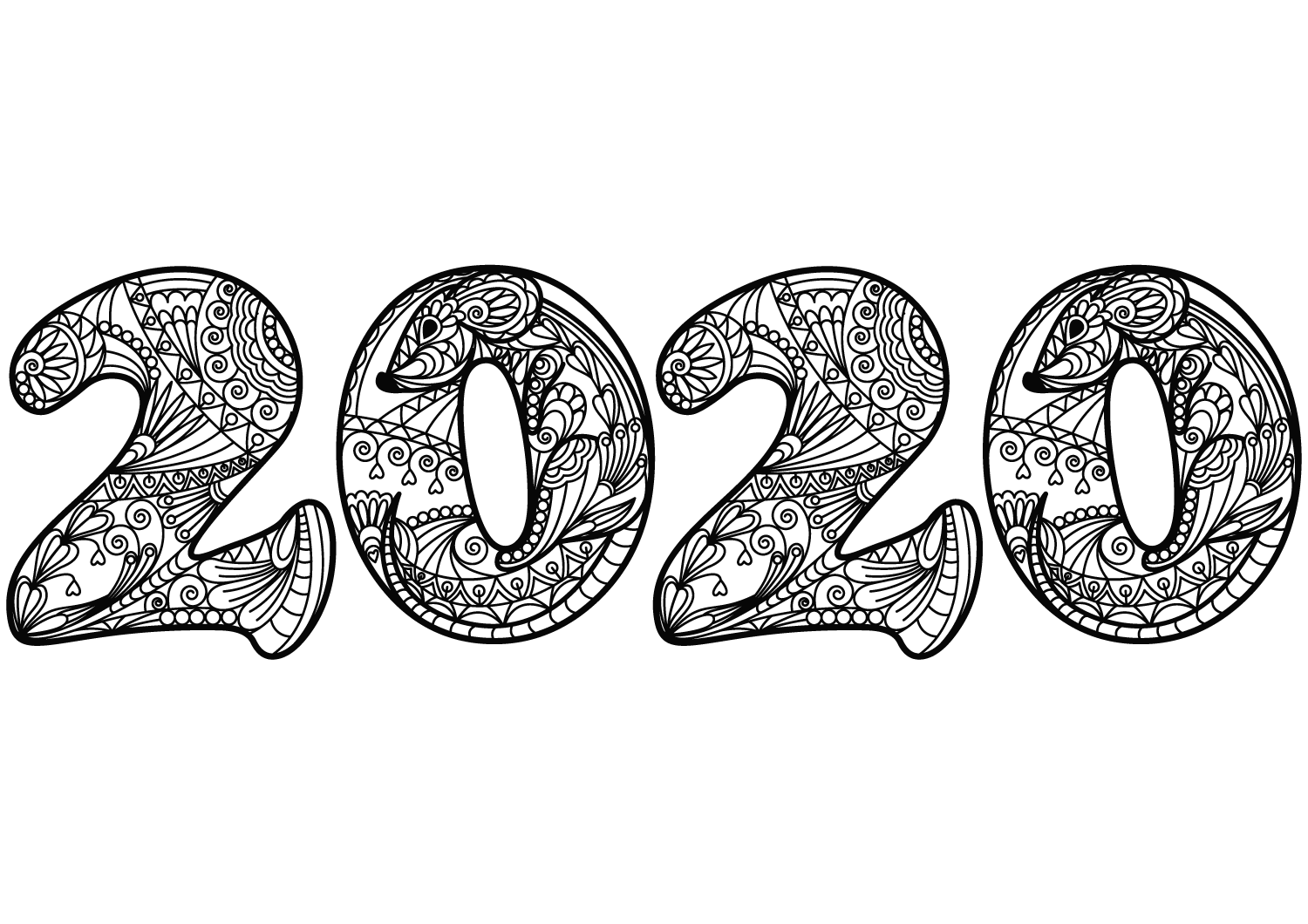 2020 Zentangle