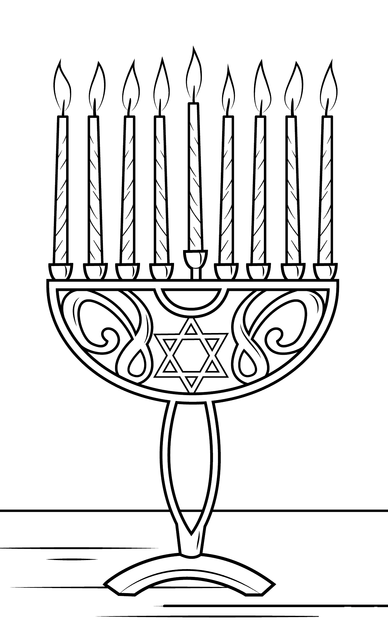 Hanukkah Menorah