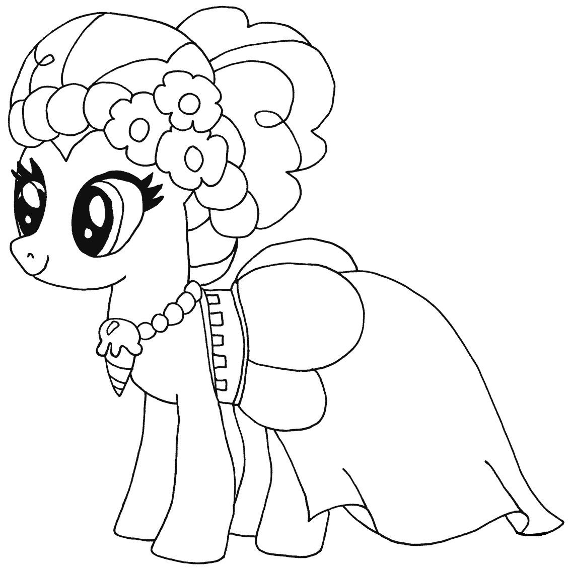 Lovely Pinkie Pie Coloring Game Lovely Pinkie Pie