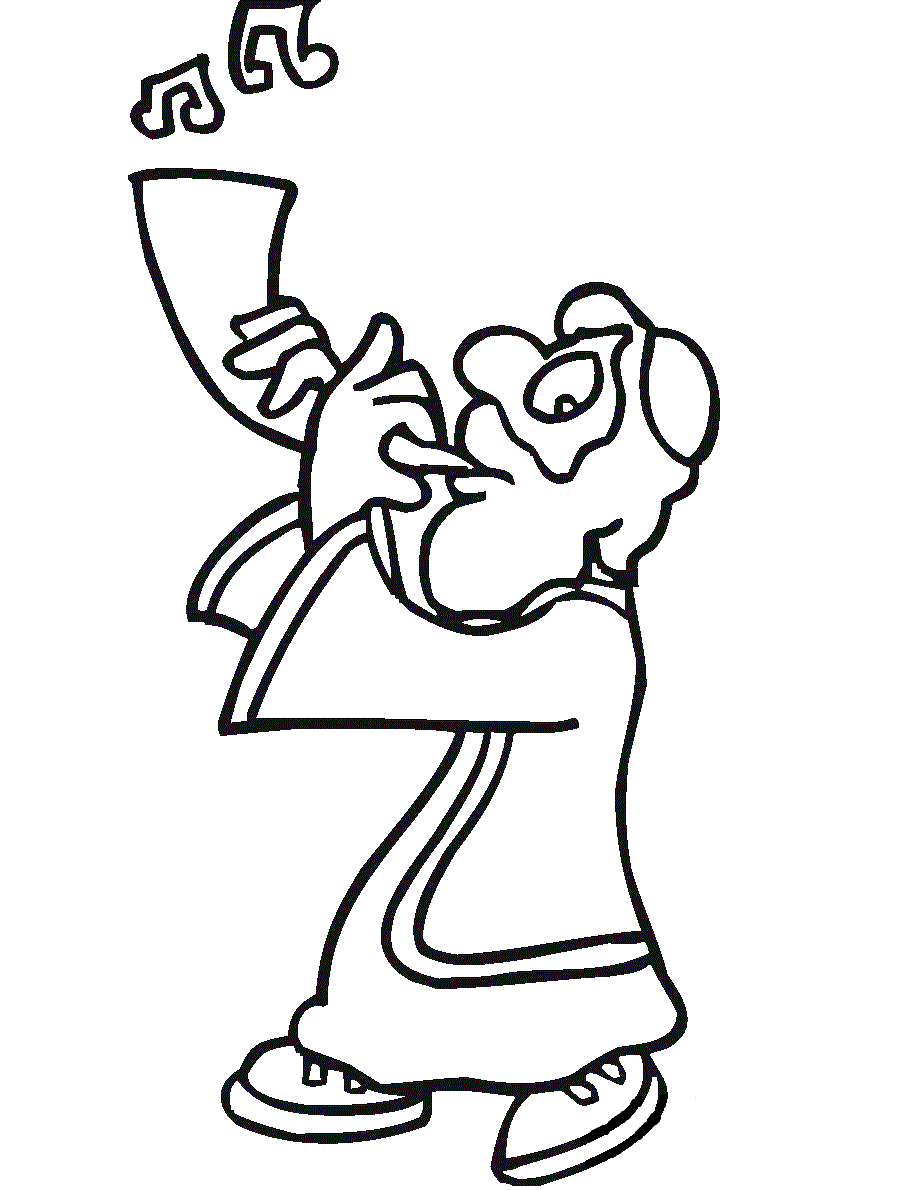 Man Is Celebrating Rosh Hashanah