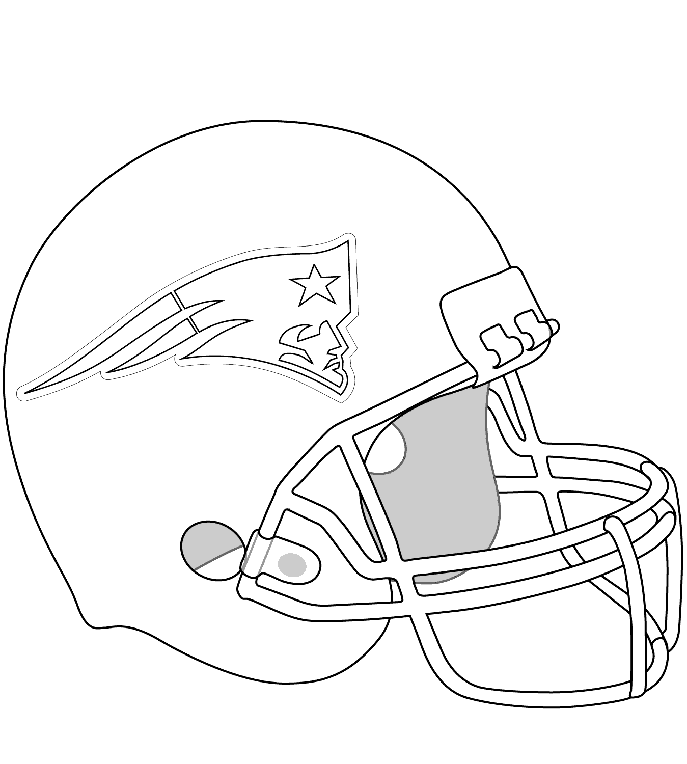 New England Patriots Helmet
