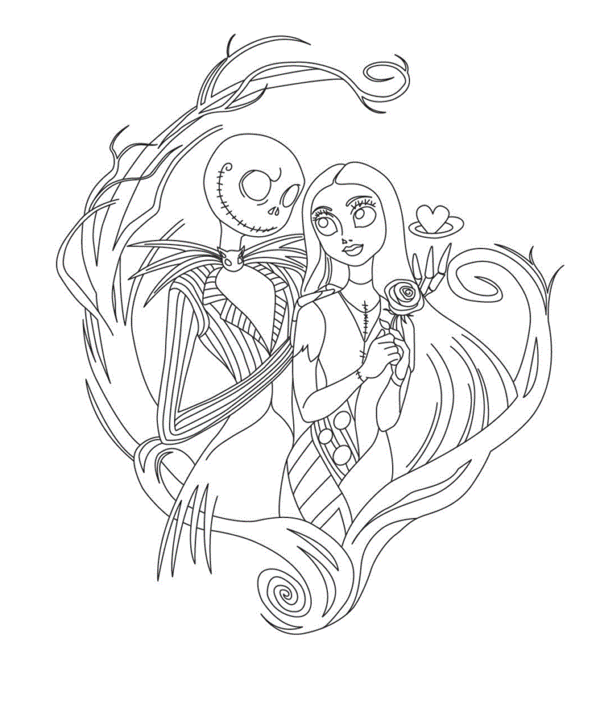 Jack Skellington And Sally