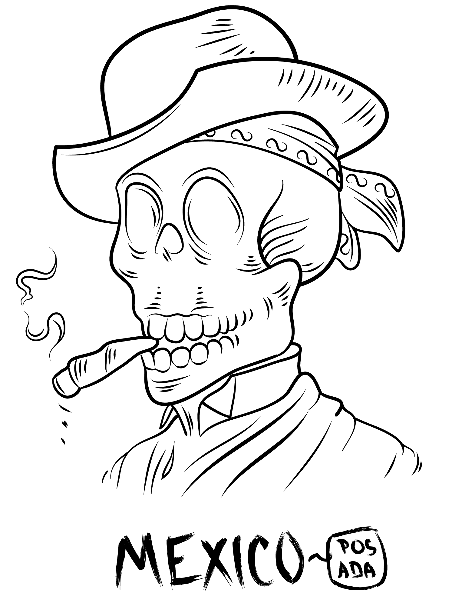 Day Of The Dead Skull