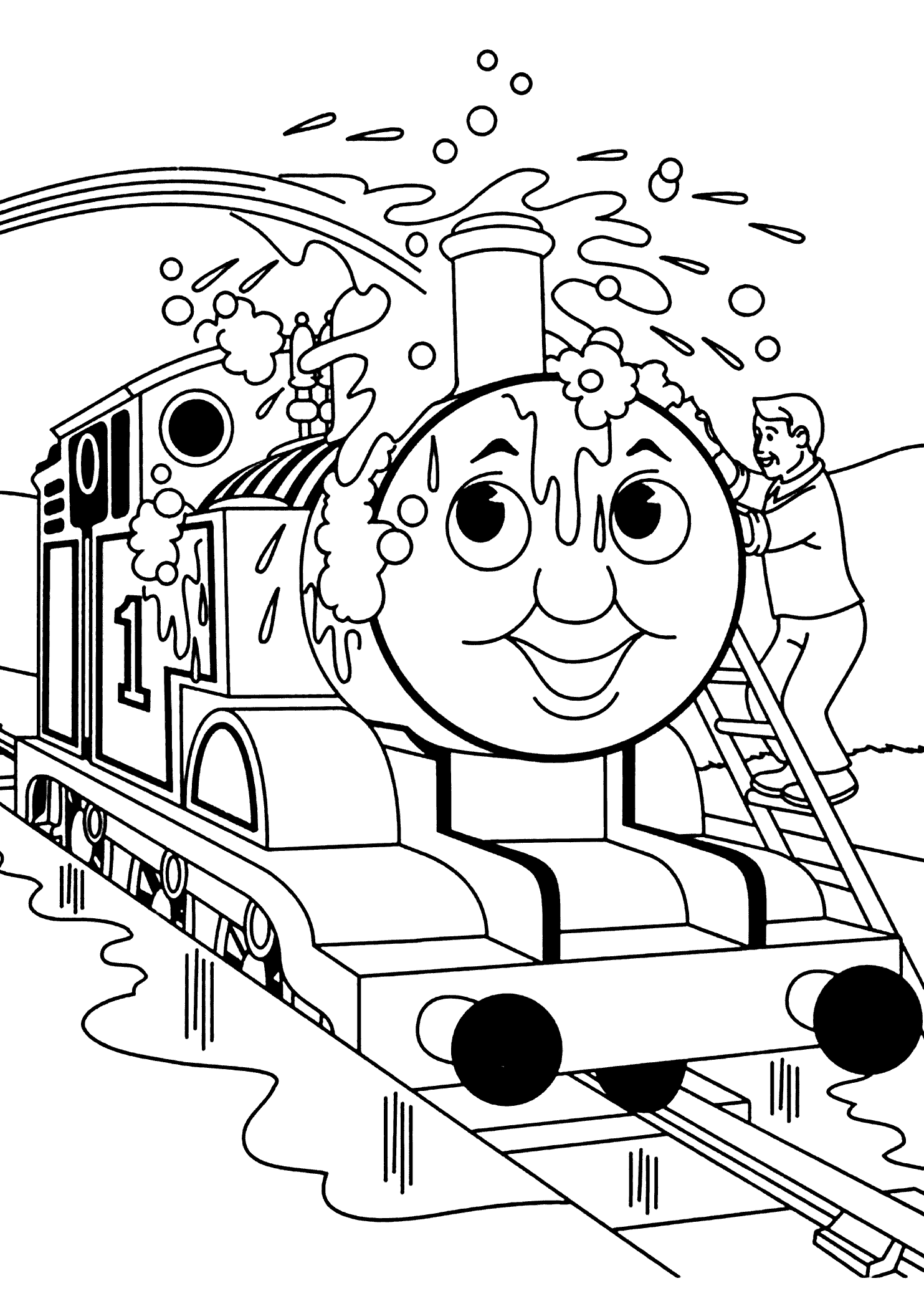 Thomas And Friends Coloring Games - ColoringGames.Net