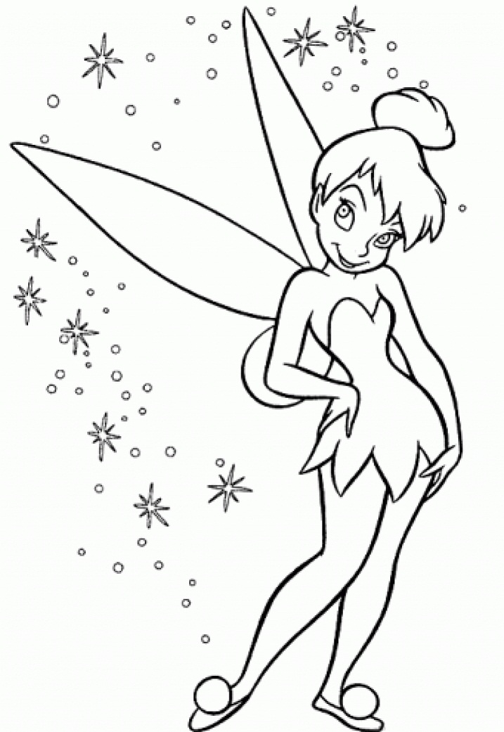 tinkerbell coloring pages games online free