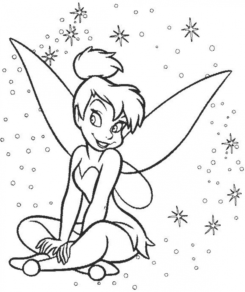 Happy Tinkerbell Coloring Game Happy Tinkerbell