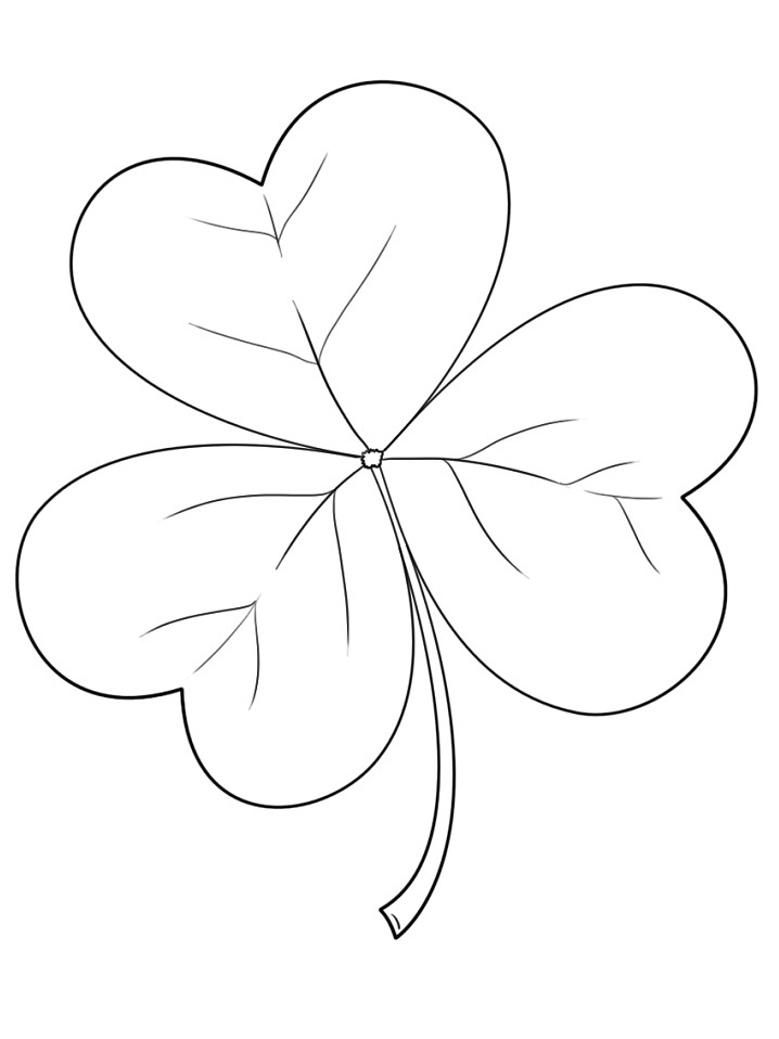Irish Shamrock Coloring Game Irish Shamrock