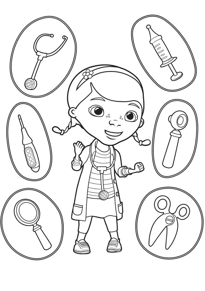 Doc McStuffins and Tools