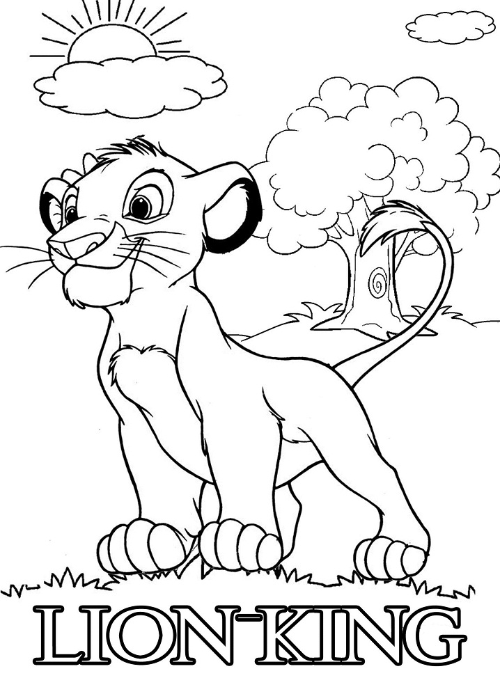 Lion King Coloring Games - ColoringGames.Net
