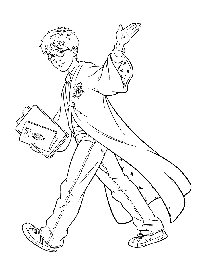 Harry Potter Coloring Games - ColoringGames.Net