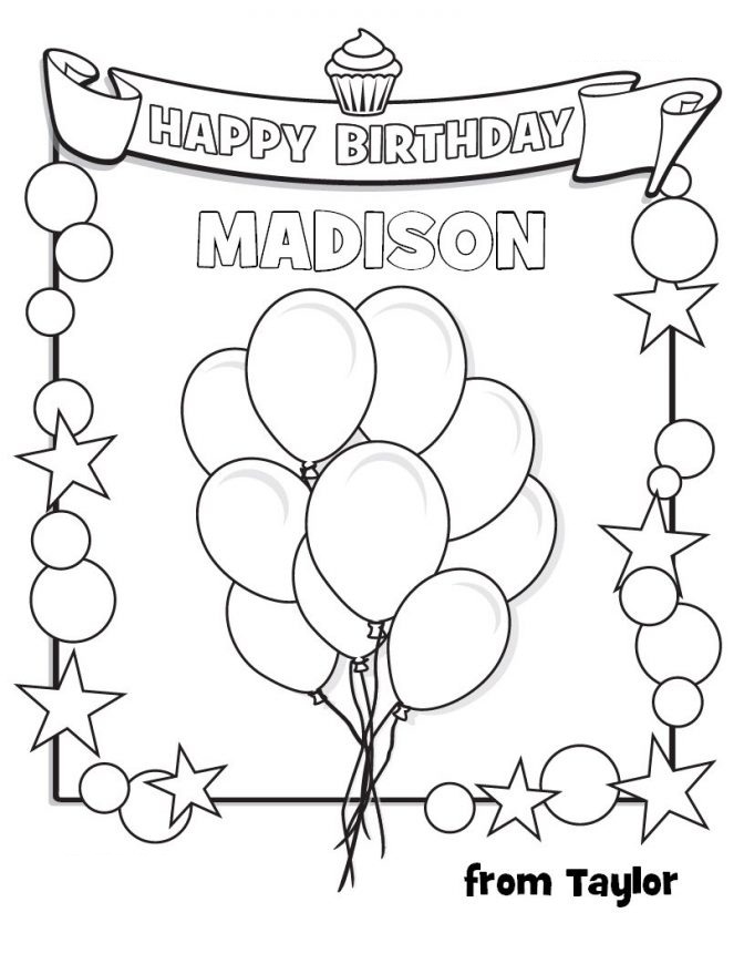 Happy Birthday Madison