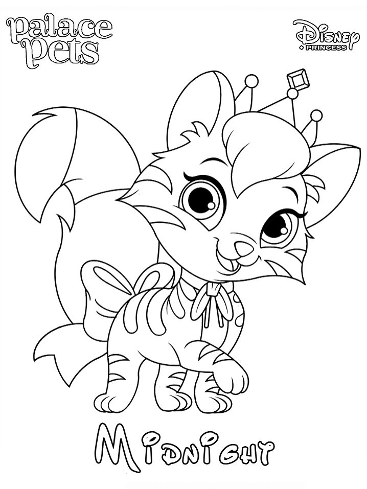 Midnight Princess Coloring Game Midnight Princess
