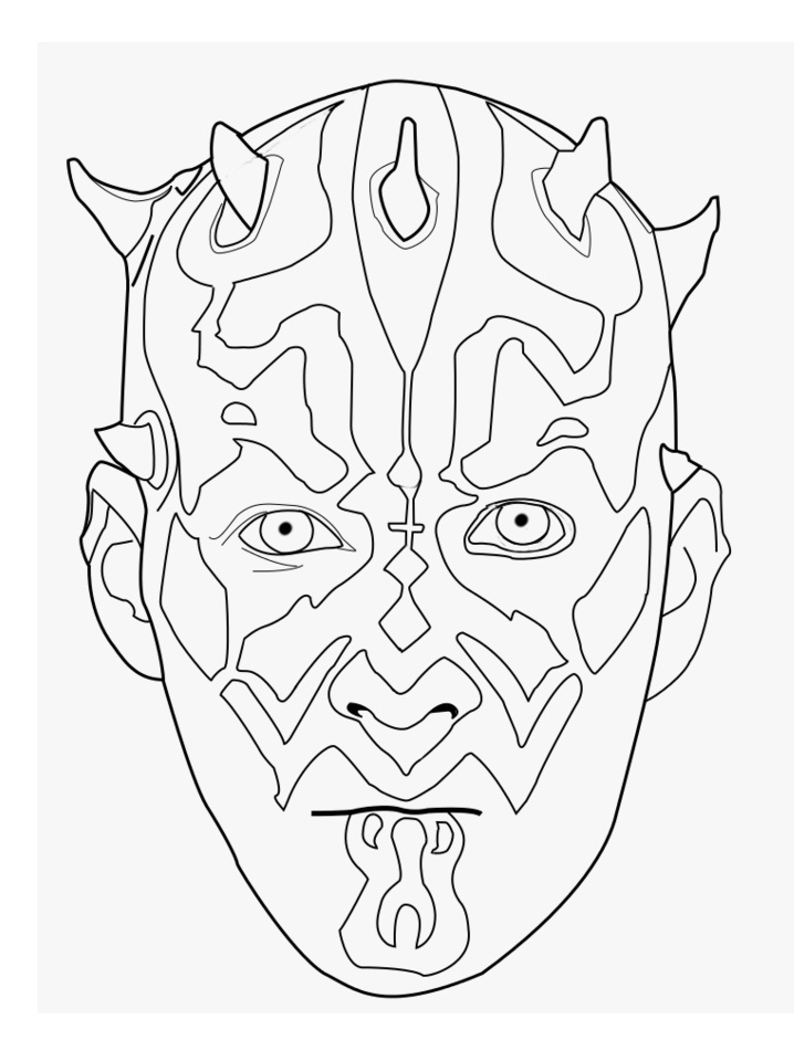 Darth Maul’s Face