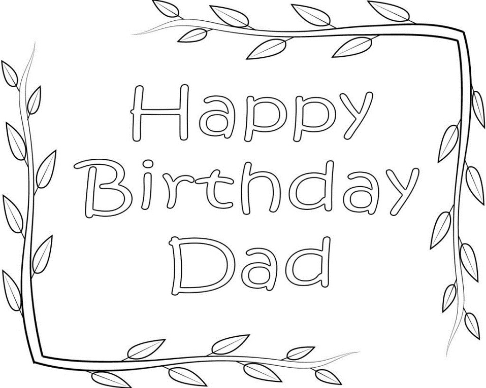 Happy Birthday Dad