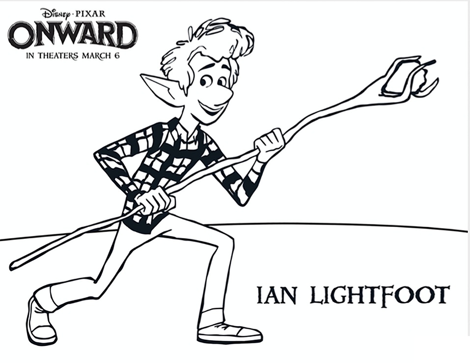 Ian Lightfoot Coloring Game Ian Lightfoot