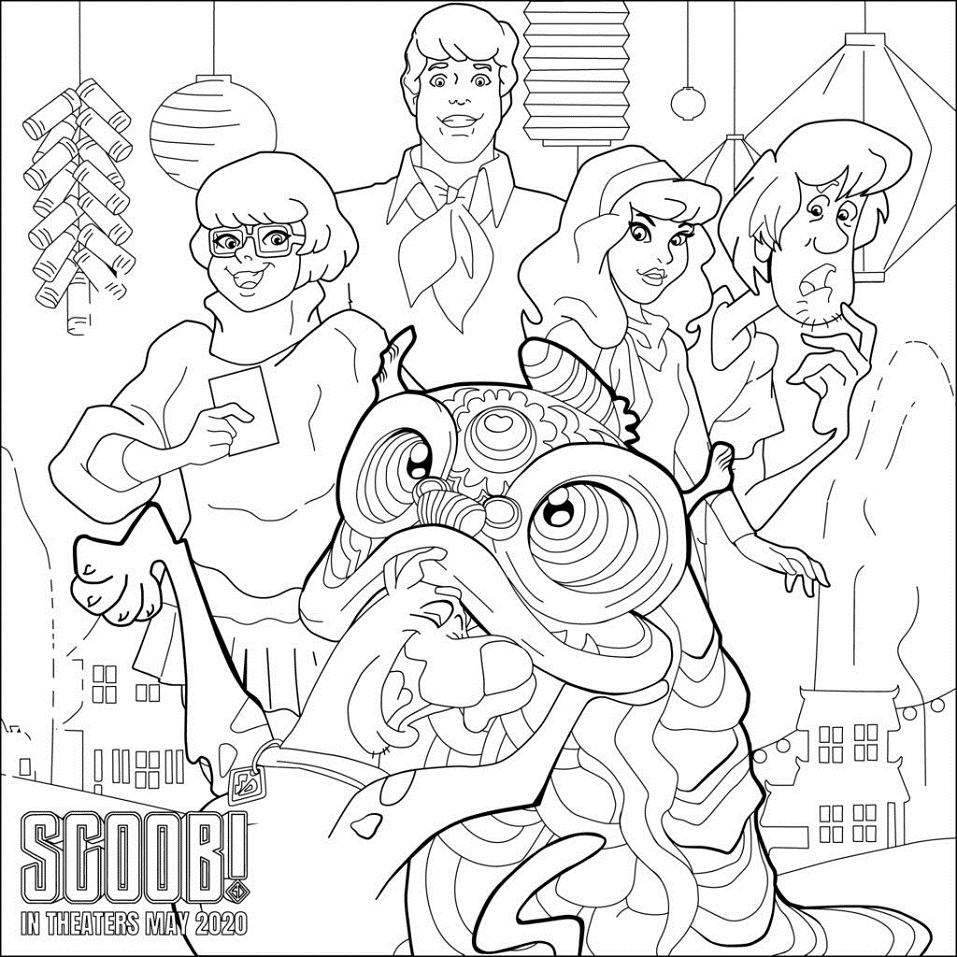 Scooby Doo Coloring Games - ColoringGames.Net